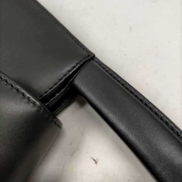 Cartier Hand Bag Black Leather 705-090325 - Picture 9 of 16